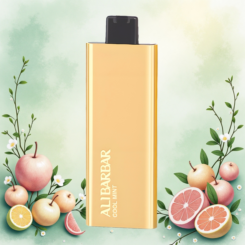 Alibarbar Pandora 7000 Puffs Vape Descartável Menta Fresca atacado brasileiro