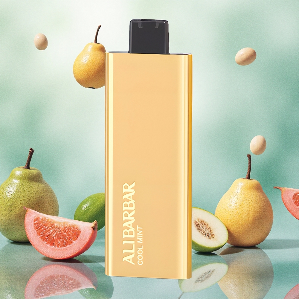 Alibarbar Pandora 7000 Puffs Vape Descartável Menta Refrescante 17ml atacado brasileiro