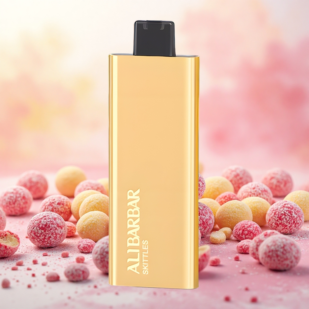 Alibarbar Pandora 7000 Puffs Vape Descartável Skittles 17ml atacado brasileiro