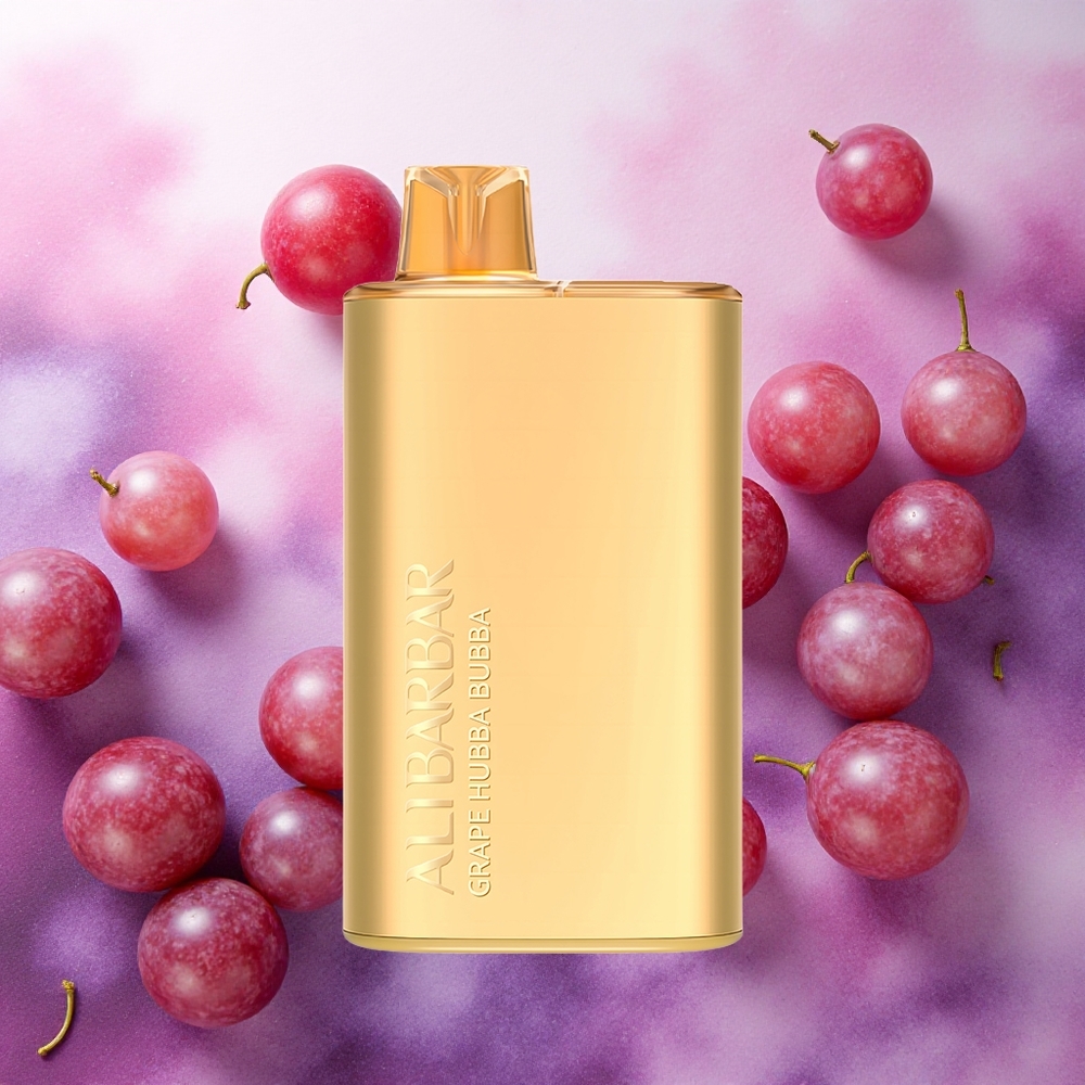 Alibarbar Rich 8000 Puffs Descartável Uva Hubba Bubba 20ml 8000 Puffs atacado brasileiro