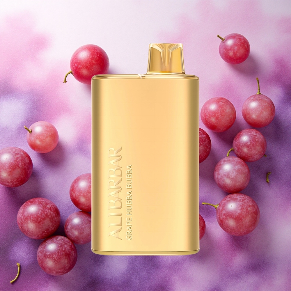 Alibarbar Rich 8000 Puffs Descartável Uva Hubba Bubba 20ml 8000 Puffs atacado brasileiro