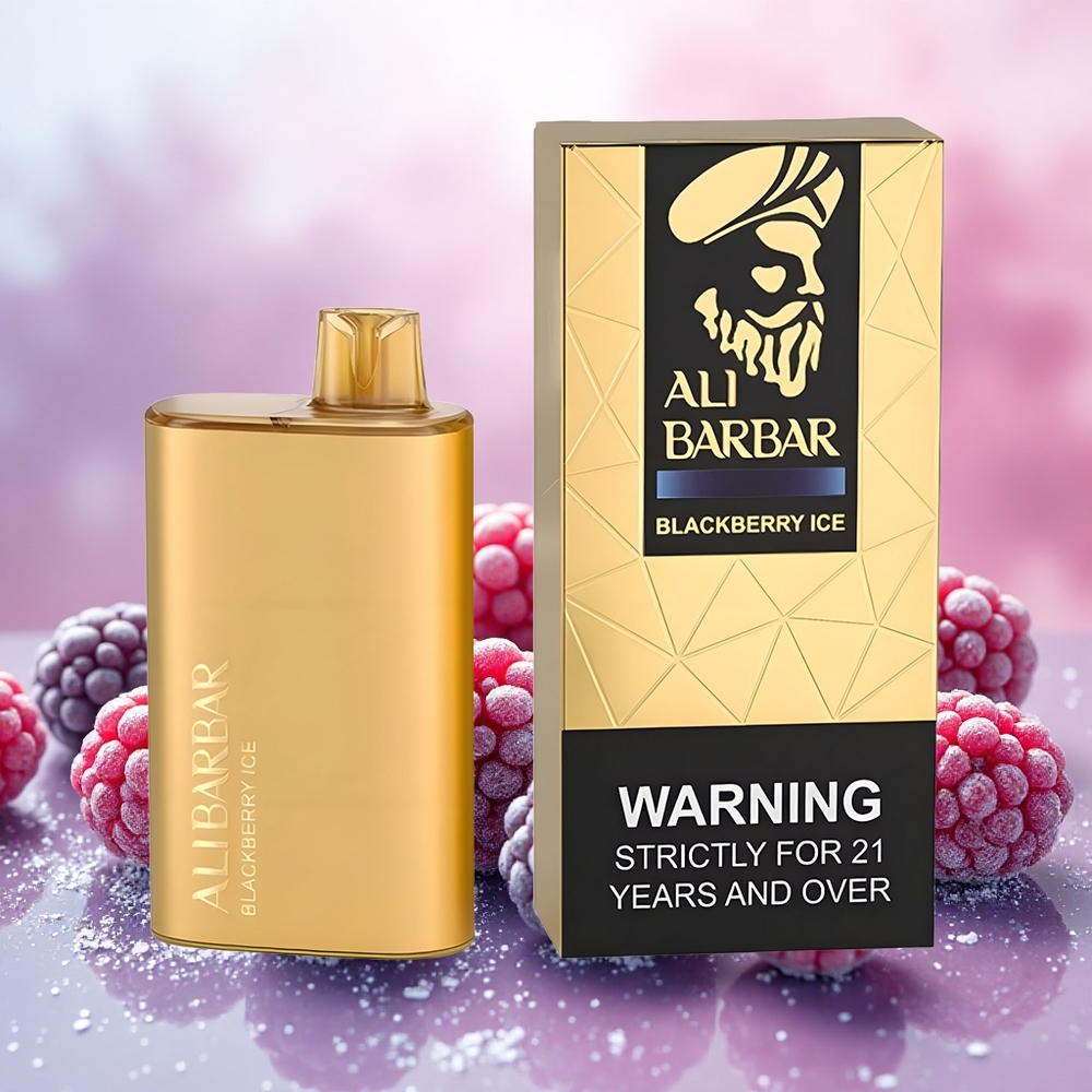 Alibarbar Rich 8000 Puffs Descartável Vape Amora Gelo atacado brasileiro