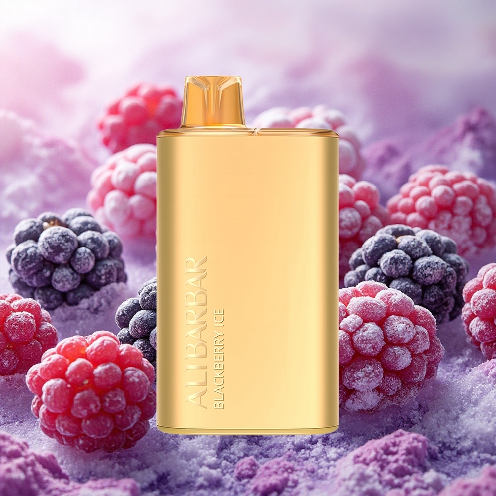 Alibarbar Rich 8000 Puffs Descartável Vape Groselha Gelo 20ml 8000 Puffs atacado brasileiro