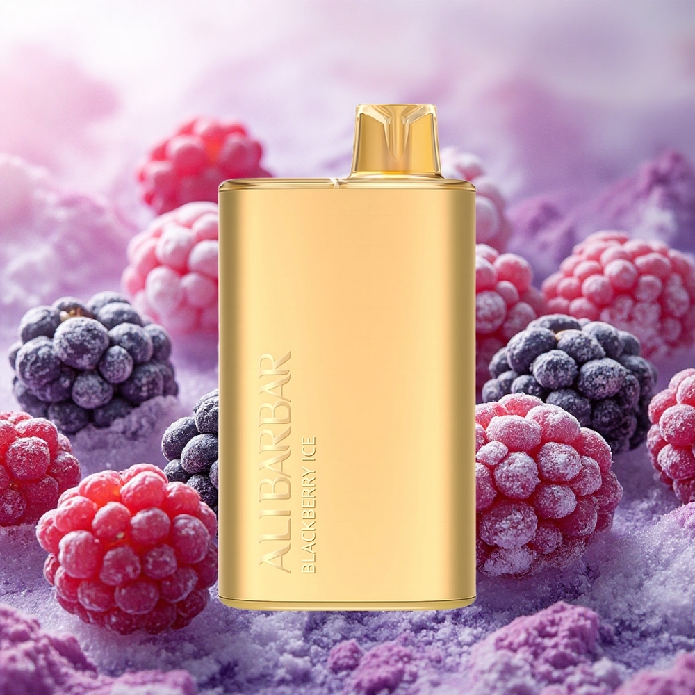 Alibarbar Rich 8000 Puffs Descartável Vape Groselha Gelo 20ml 8000 Puffs atacado brasileiro