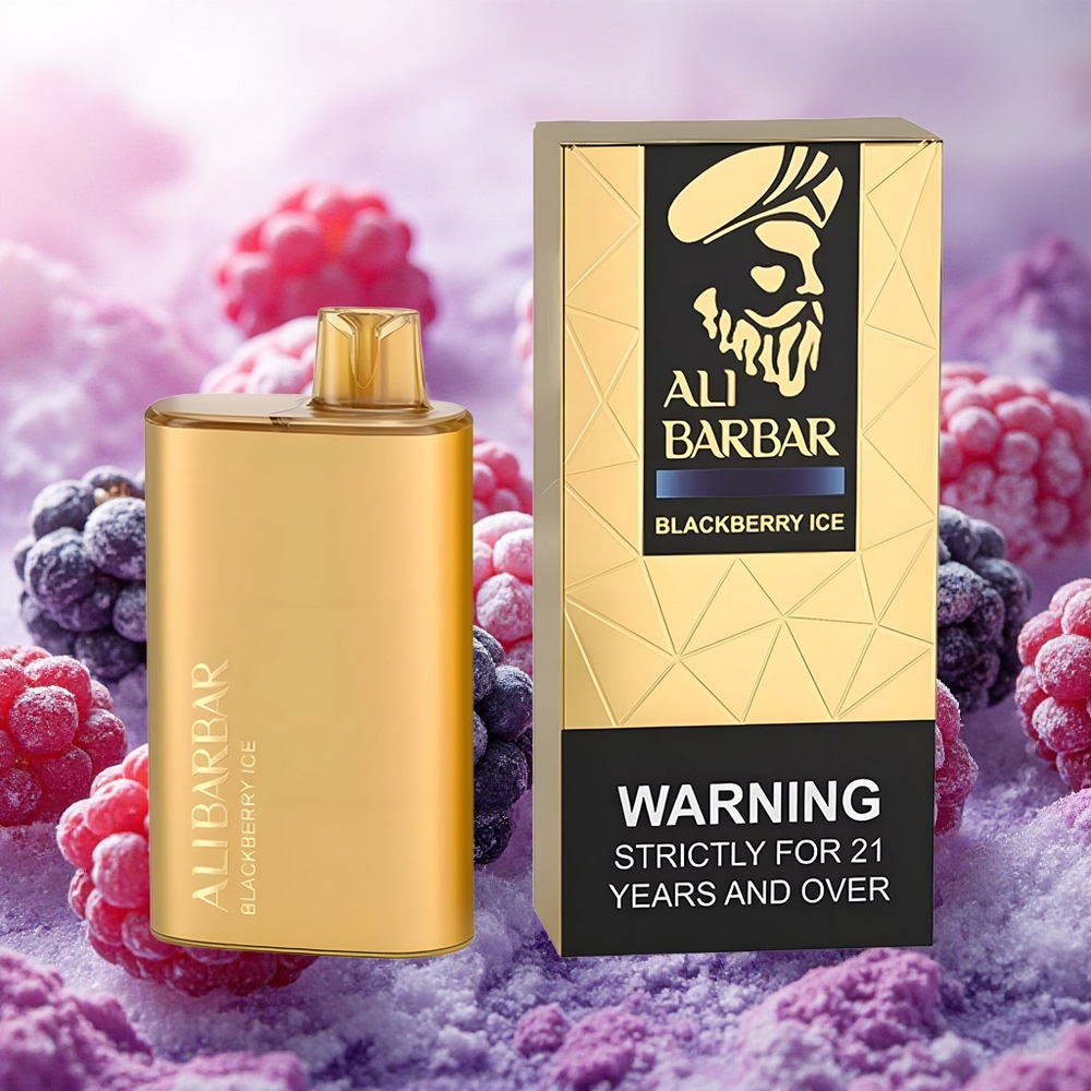 Alibarbar Rich 8000 Puffs Descartável Vape Groselha Gelo 20ml 8000 Puffs atacado brasileiro