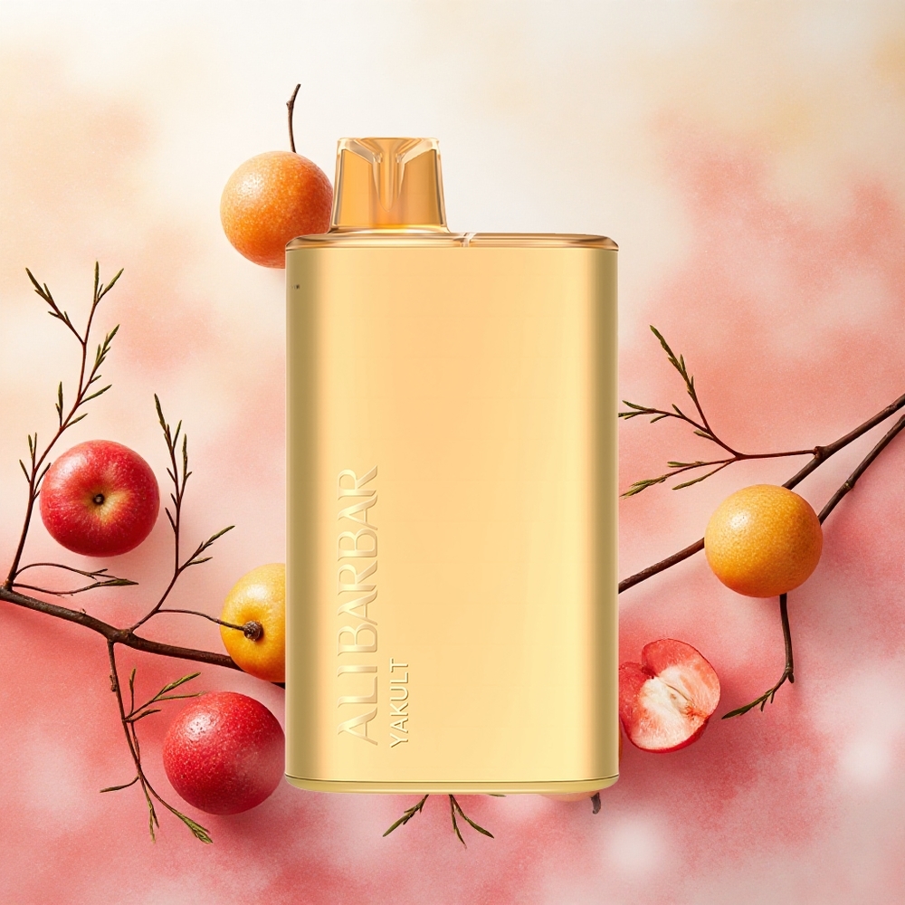Alibarbar Rich 8000 Puffs Descartável Vape Yakult 20ml 8000 Puffs atacado brasileiro