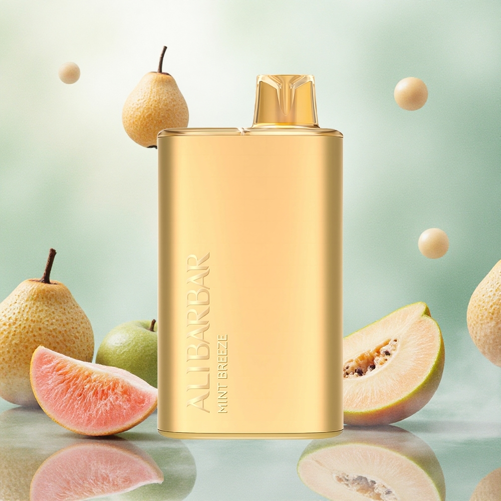 Alibarbar Rich 8000 Puffs Vape Brisa de Menta 20ml 8000 Puffs atacado brasileiro