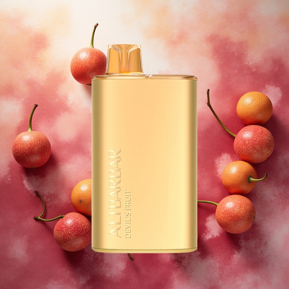 Alibarbar Rich 8000 Puffs Vape Descartável Fruta do Diabo 20ml 8000 Puffs atacado brasileiro