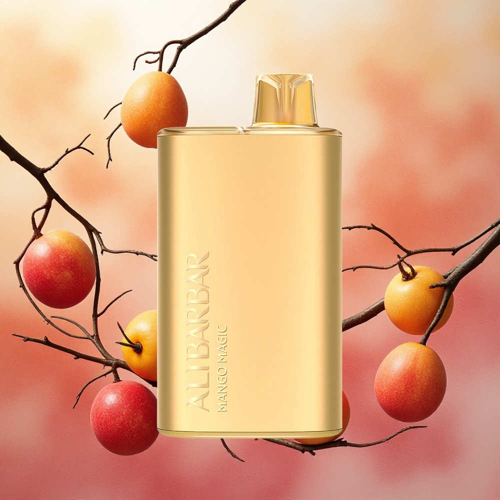 Alibarbar Rich 8000 Puffs Vape Descartável Mango Mágico 20ml 8000 Puffs atacado brasileiro