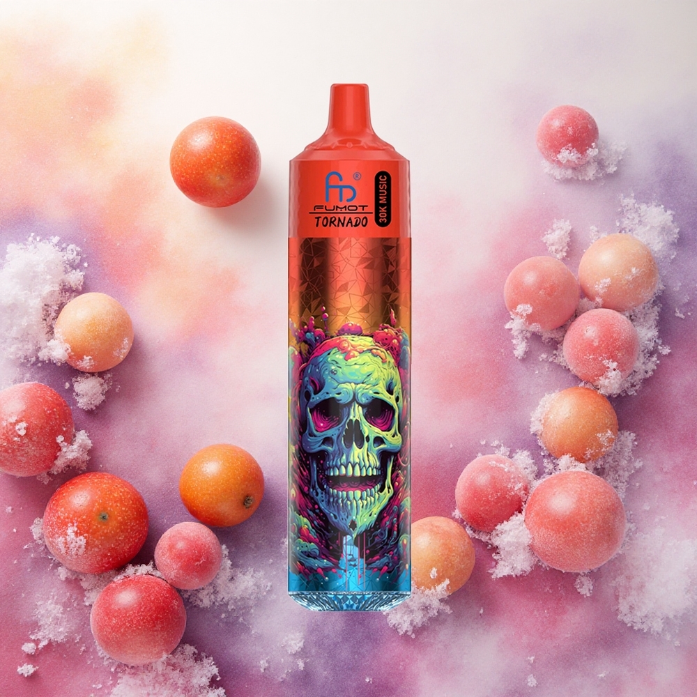 Fumot RandM Tornado 30000 Puffs 30mL Recarregável 600mAh Gelo Refrescante atacado brasileiro