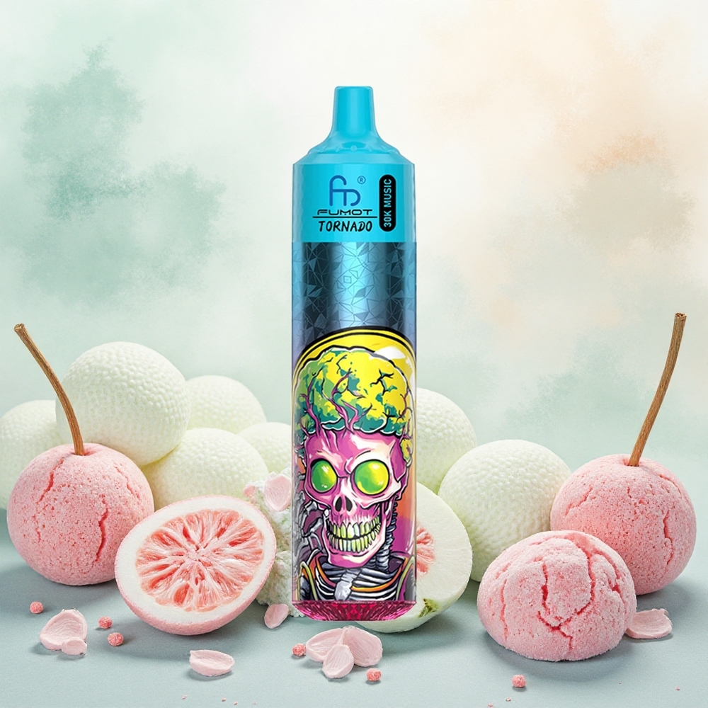 Fumot Randm Tornado 30000 Puffs Vapeador Descartável Menta Gelo atacado brasileiro