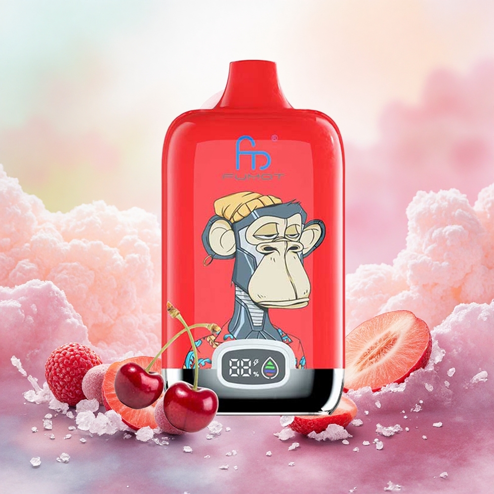 Fumot Tornado Digital Box 12000 Puffs Vape Descarteável Gelo Fruta atacado brasileiro