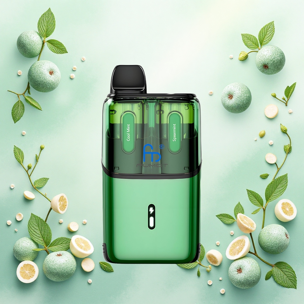Fumot Ultra T32000 Descartável Hortelã Fresca - Menta Verde 24ml 800mAh Mesh 20mg atacado brasileiro