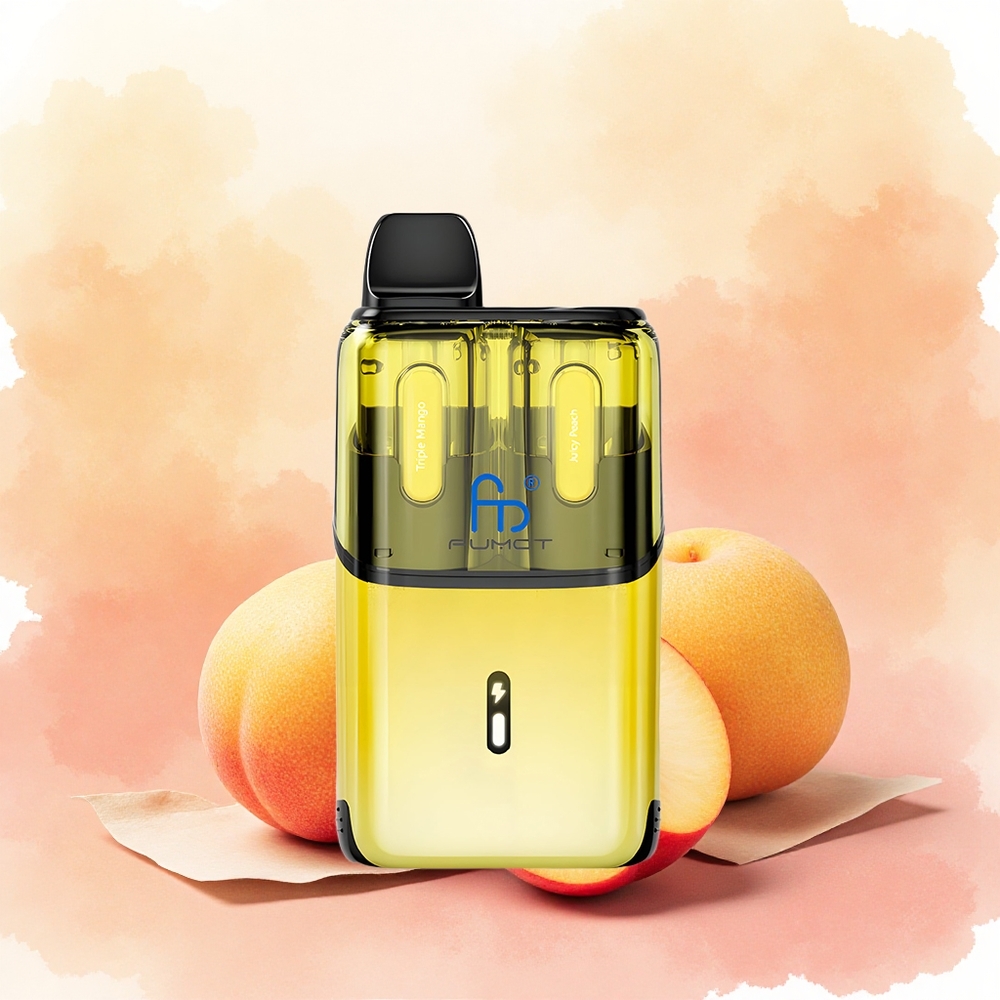 Fumot Ultra T32000 Vape Descartável Manga Tripla - Pêssego Suculento atacado brasileiro