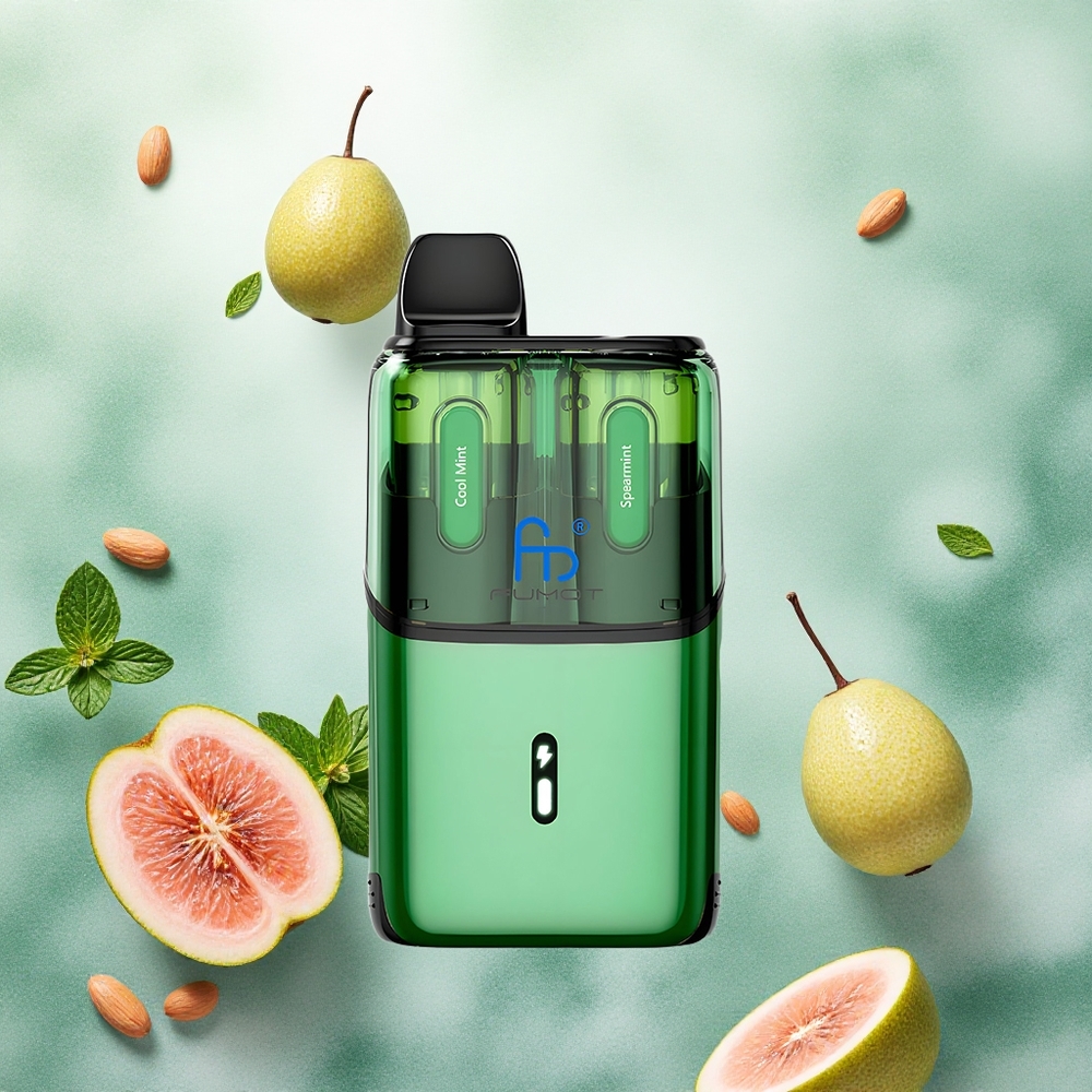 Fumot Ultra T32000 Vape Descartável Menta Fresca - Hortelã com 24ml de Líquido e Recarga Tipo-C Atacado Brasileiro