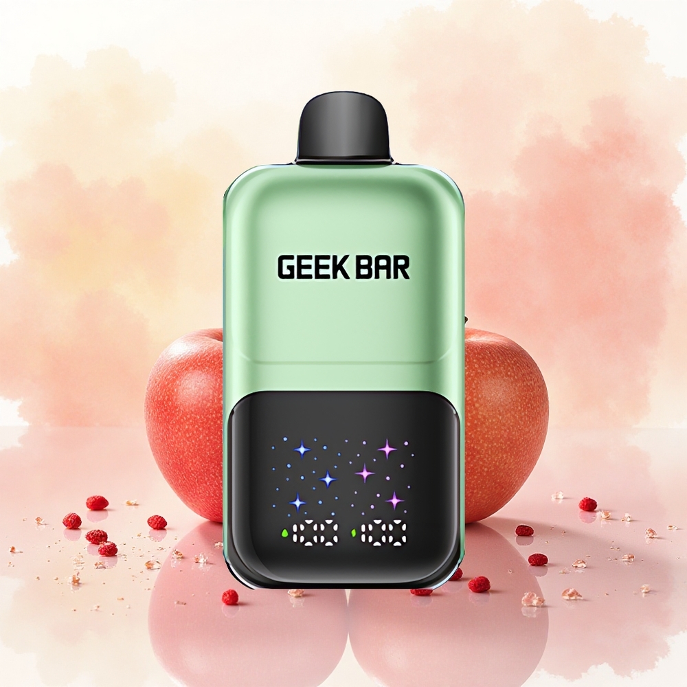 GEEK BAR 2GO 20ml 50000 Puffs Série Dupla Descartável Maçã Dupla AB atacado brasileiro
