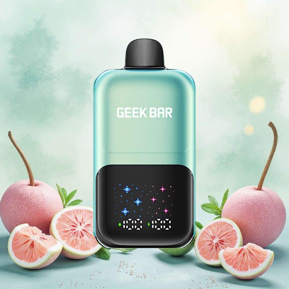 GEEK BAR 2GO 20ml 50000 Puffs Série Two Vape Descartável Pen Menta Gelada Ice atacado brasileiro