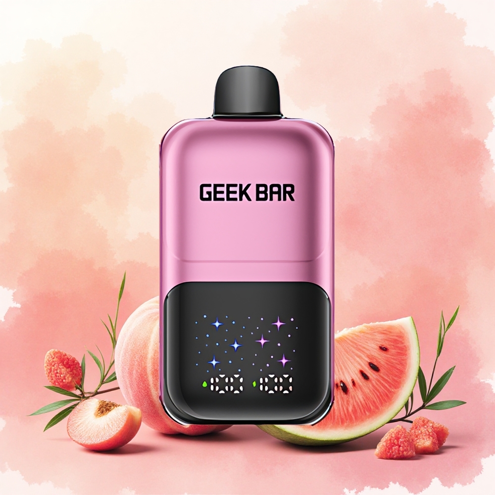 GEEK BAR 2GO 20ml 50000 Puffs Two Series Pêra  Melancia Vape Descartável Pen atacado brasileiro