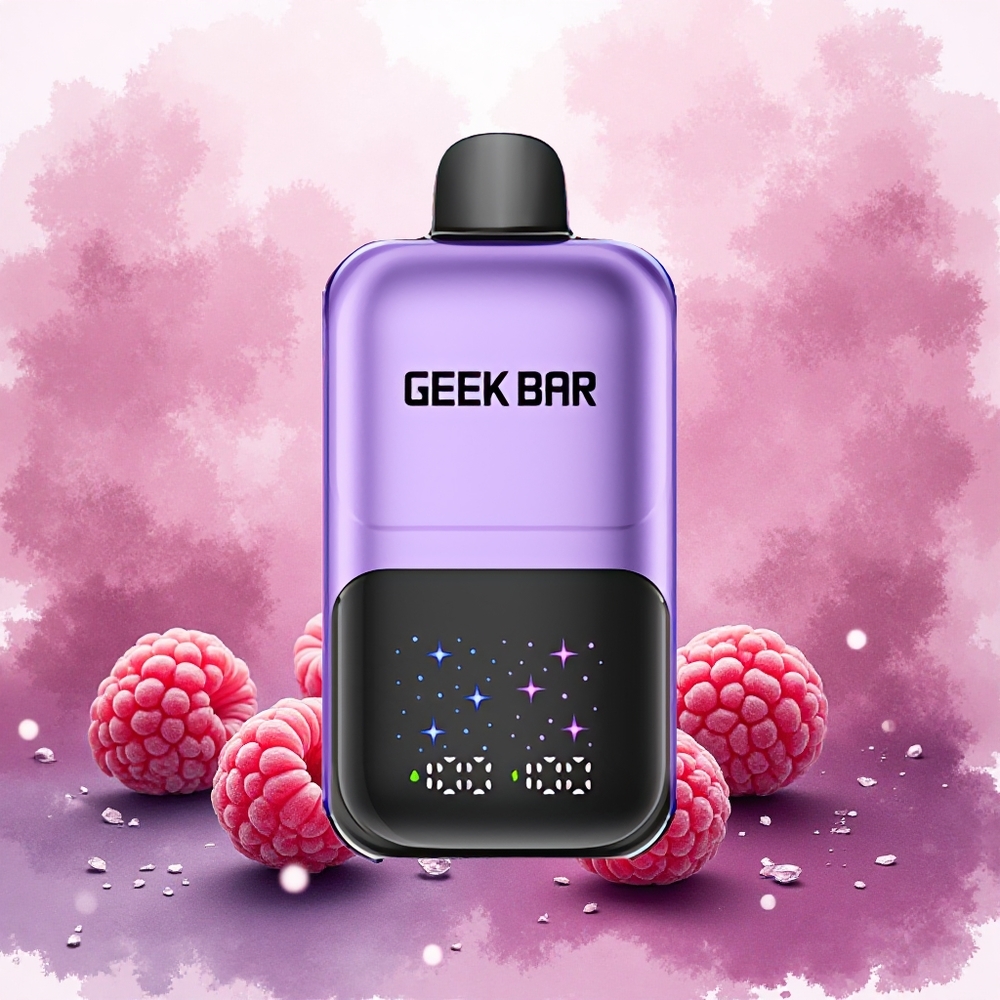 GEEK BAR 2GO 20ml 50000 Puffs Two Series Vape Descartável Pen Uva  Framboesa atacado brasileiro