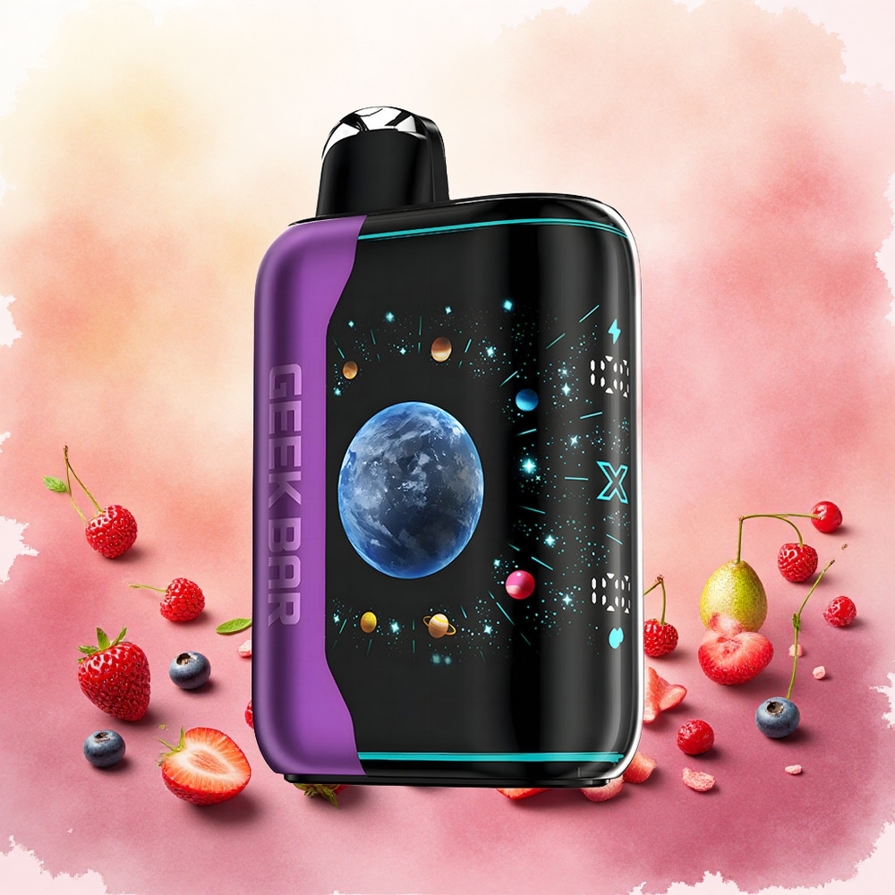 GEEK BAR Platinum Edition 25000 Vape Descartável Amora Cereja Lima atacado brasileiro