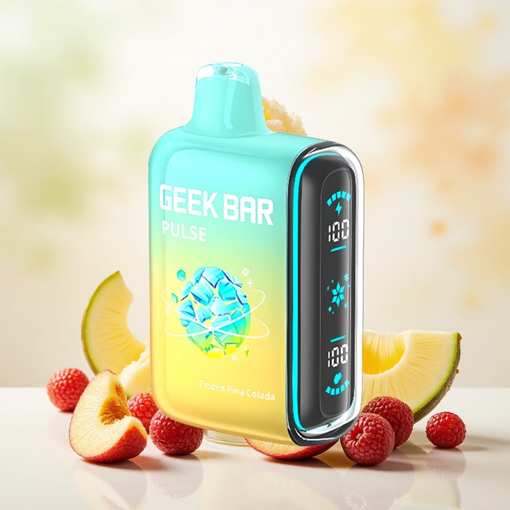 GEEK BAR Pulse 15000 Puffs Vape Descartável Edição Congelada atacado brasileiro