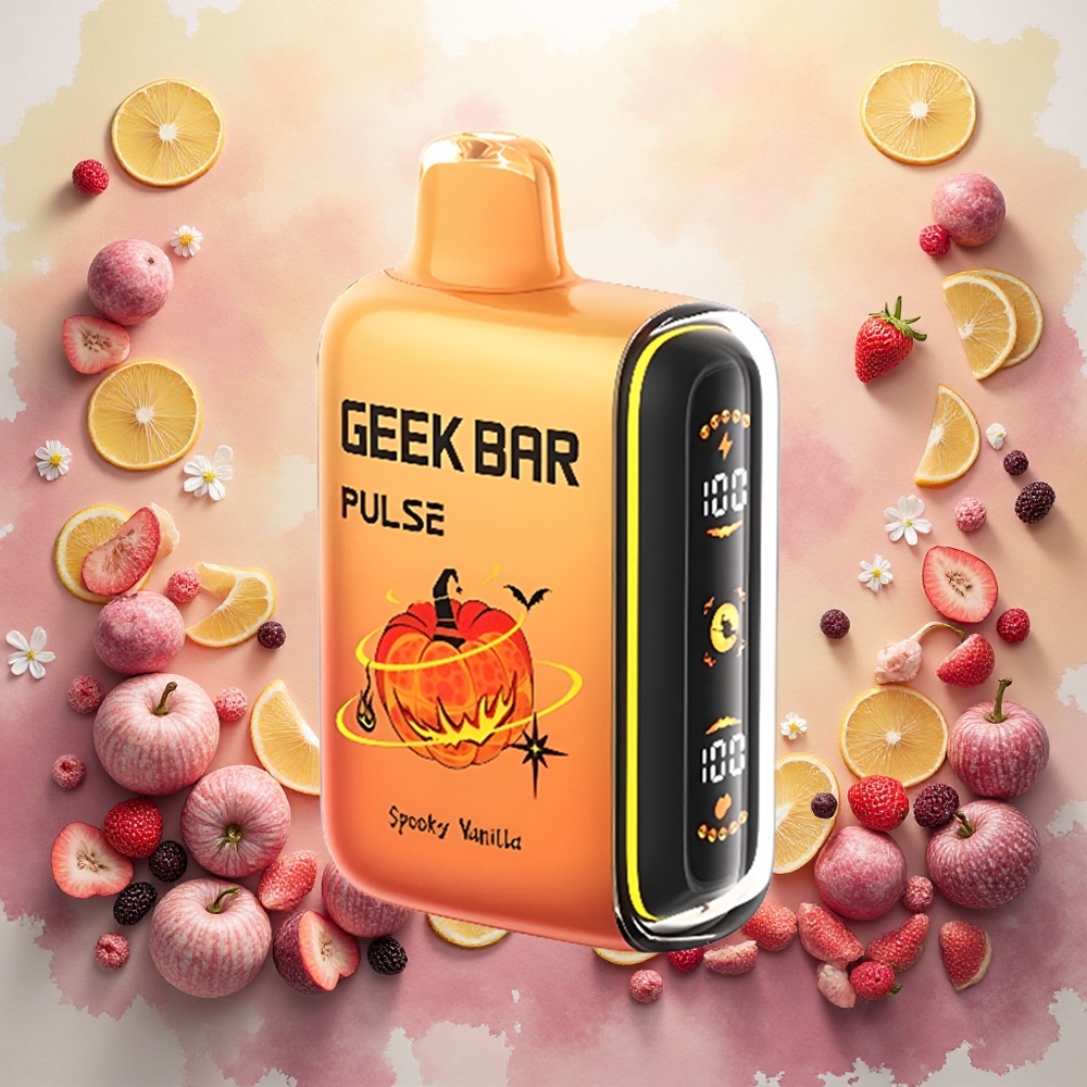 GEEK BAR Pulse 15000 Puffs Vape Descartável Edição Halloween 16ML 5 atacado brasileiro