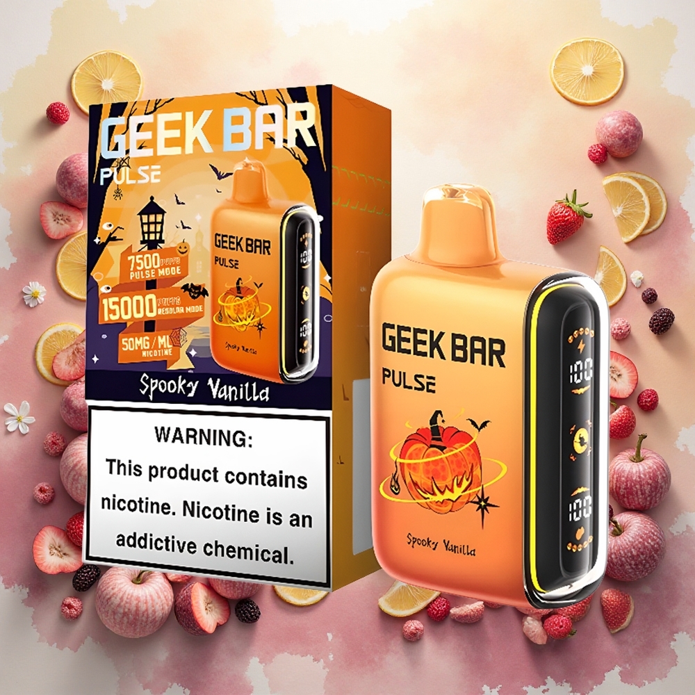 GEEK BAR Pulse 15000 Puffs Vape Descartável Edição Halloween 16ML 5 atacado brasileiro
