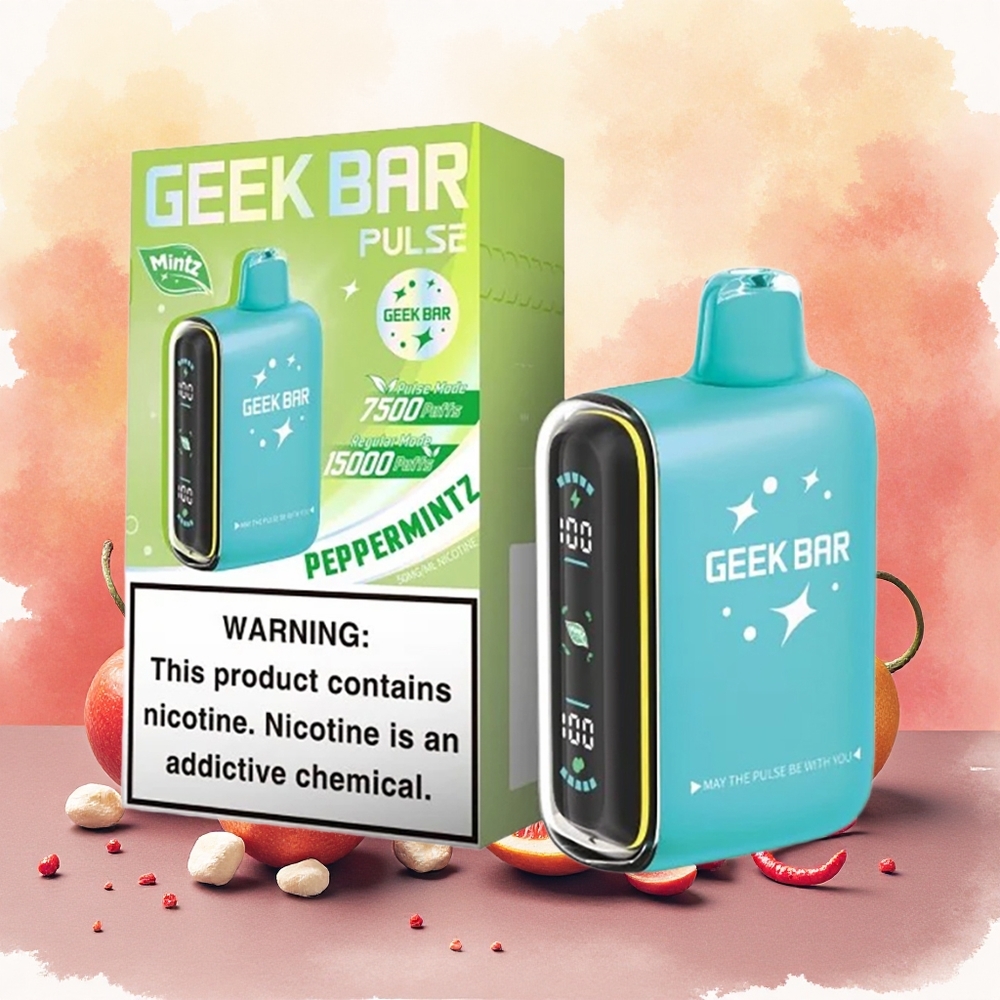 GEEK BAR Pulse 15000 Puffs Vape Descartável Edição Hortelã atacado brasileiro