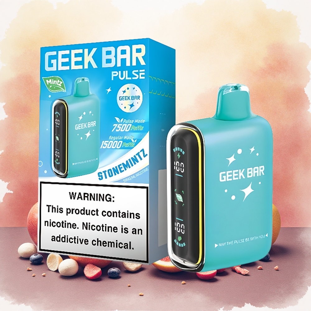 GEEK BAR Pulse 15000 Puffs Vape Descartável Edição Hortelã atacado brasileiro