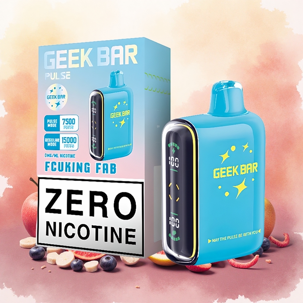 GEEK BAR Pulse 15000 Puffs Vape Descartável Sem Nicotina atacado brasileiro