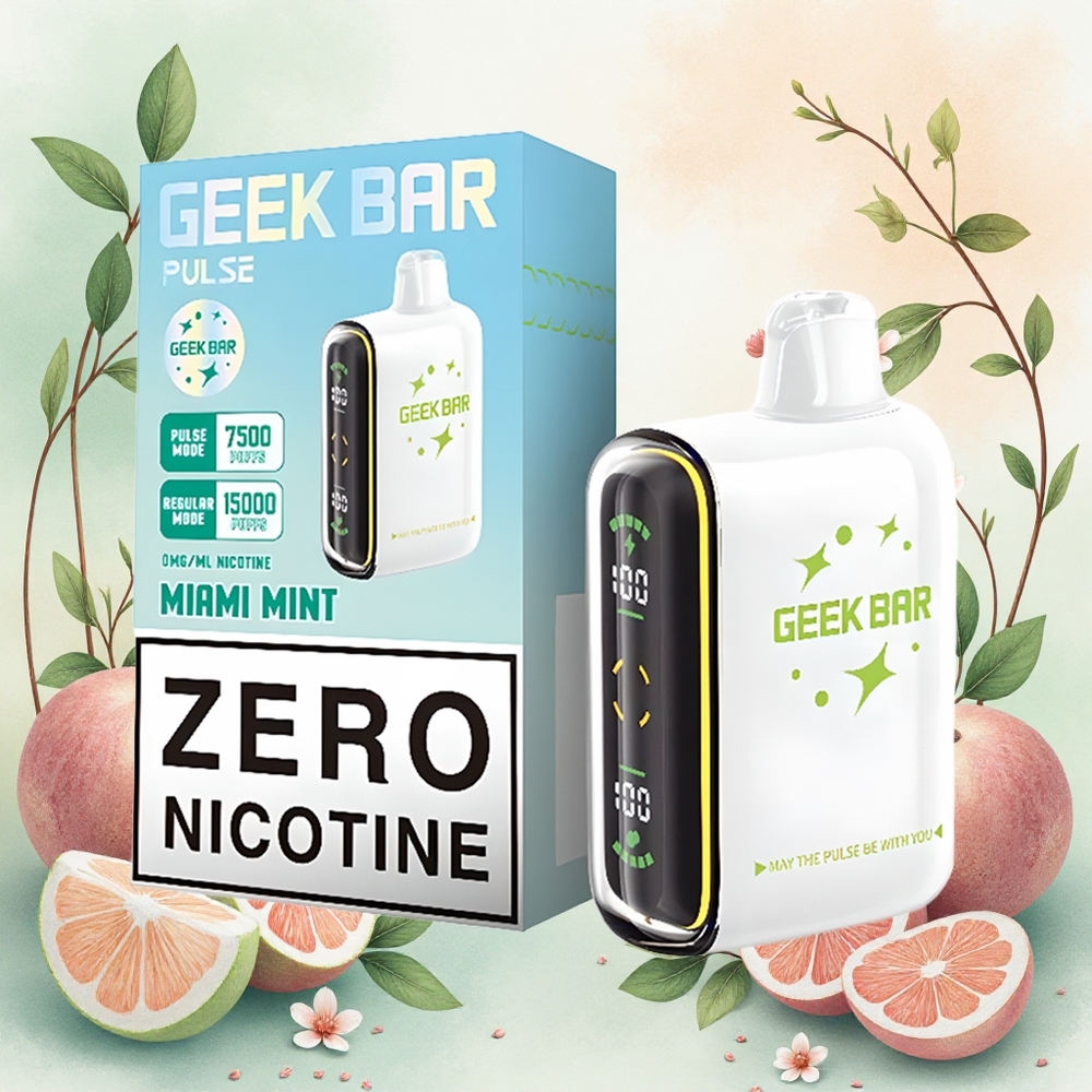 GEEK BAR Pulse 15000 Puffs Vape Descartável Sem Nicotina atacado brasileiro