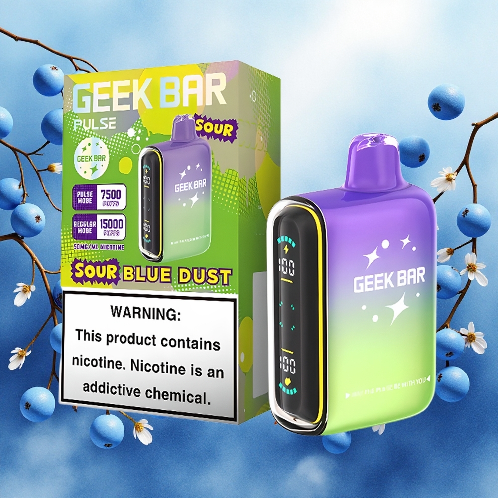 GEEK BAR Pulse 15000 Puffs Vape Edição Azeda atacado brasileiro
