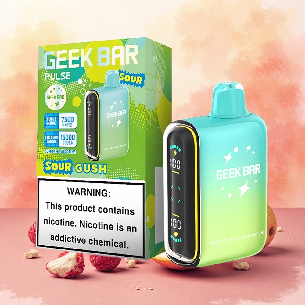 GEEK BAR Pulse 15000 Puffs Vape Edição Azeda atacado brasileiro