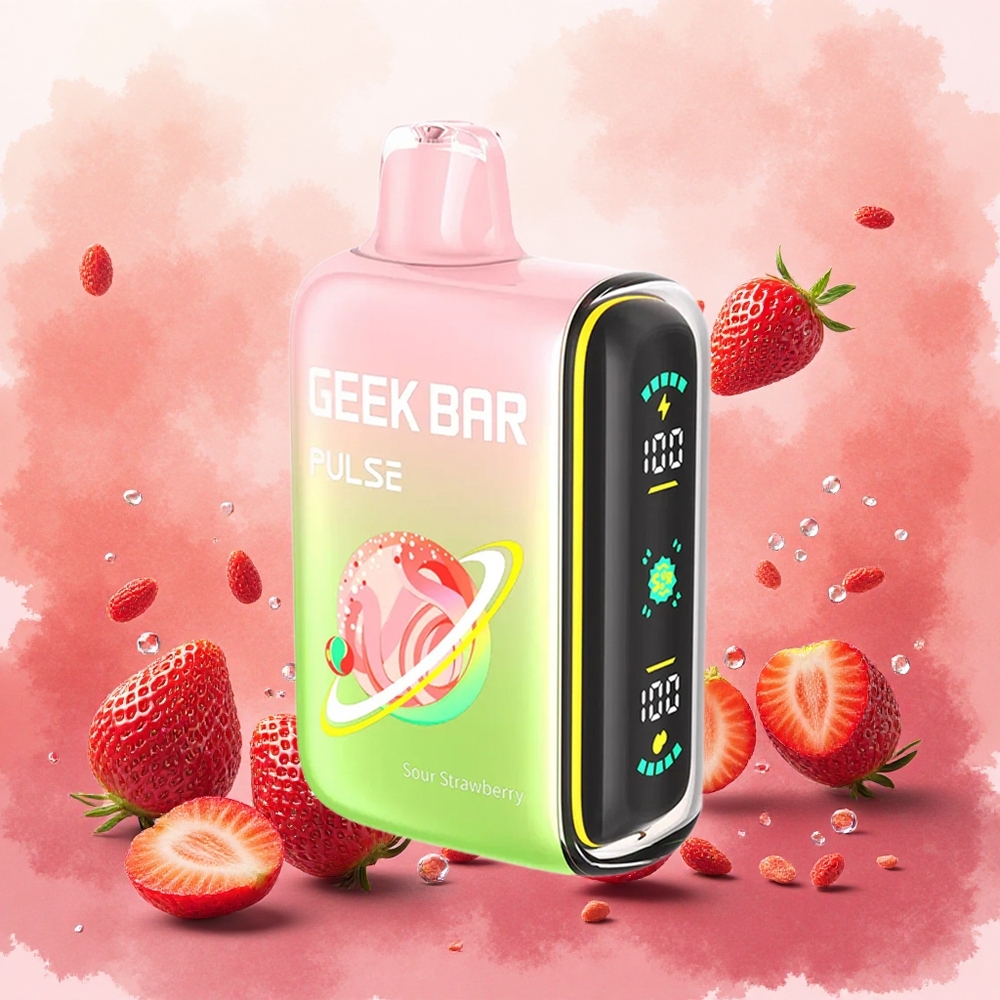 GEEK BAR Pulse 15000 Puffs Vape Edição Azeda atacado brasileiro