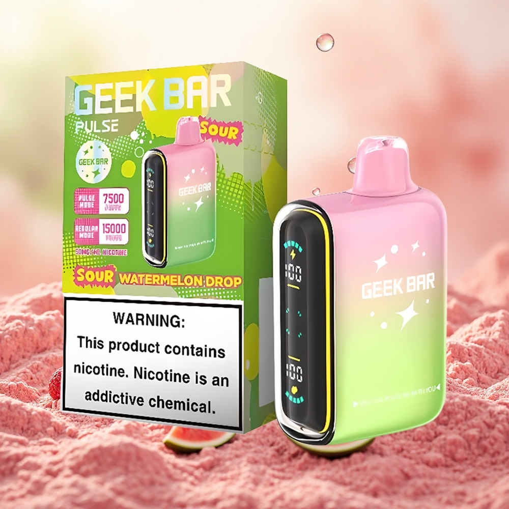 GEEK BAR Pulse 15000 Puffs Vape Edição Azeda atacado brasileiro