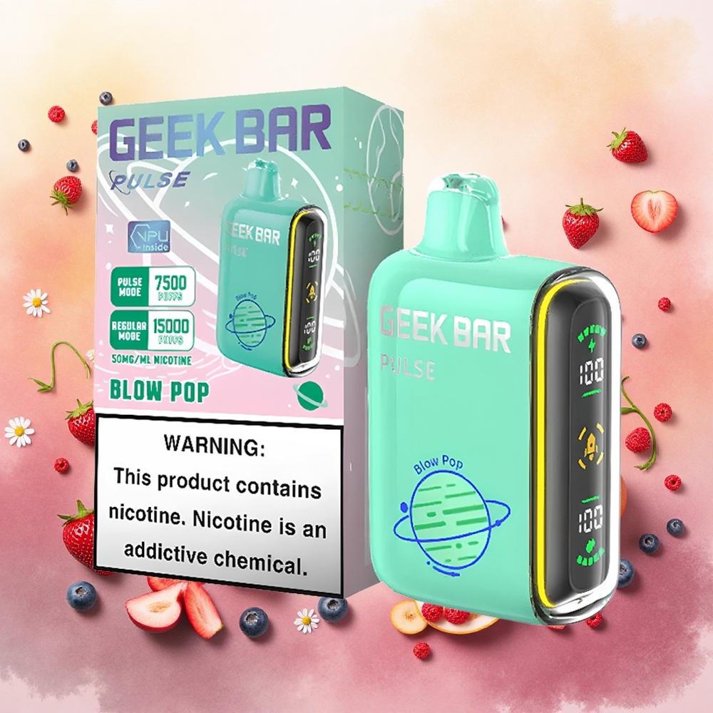 GEEK BAR Pulse 15000 Puffs Vape Planet Edition 16ML 5 USB-C atacado brasileiro