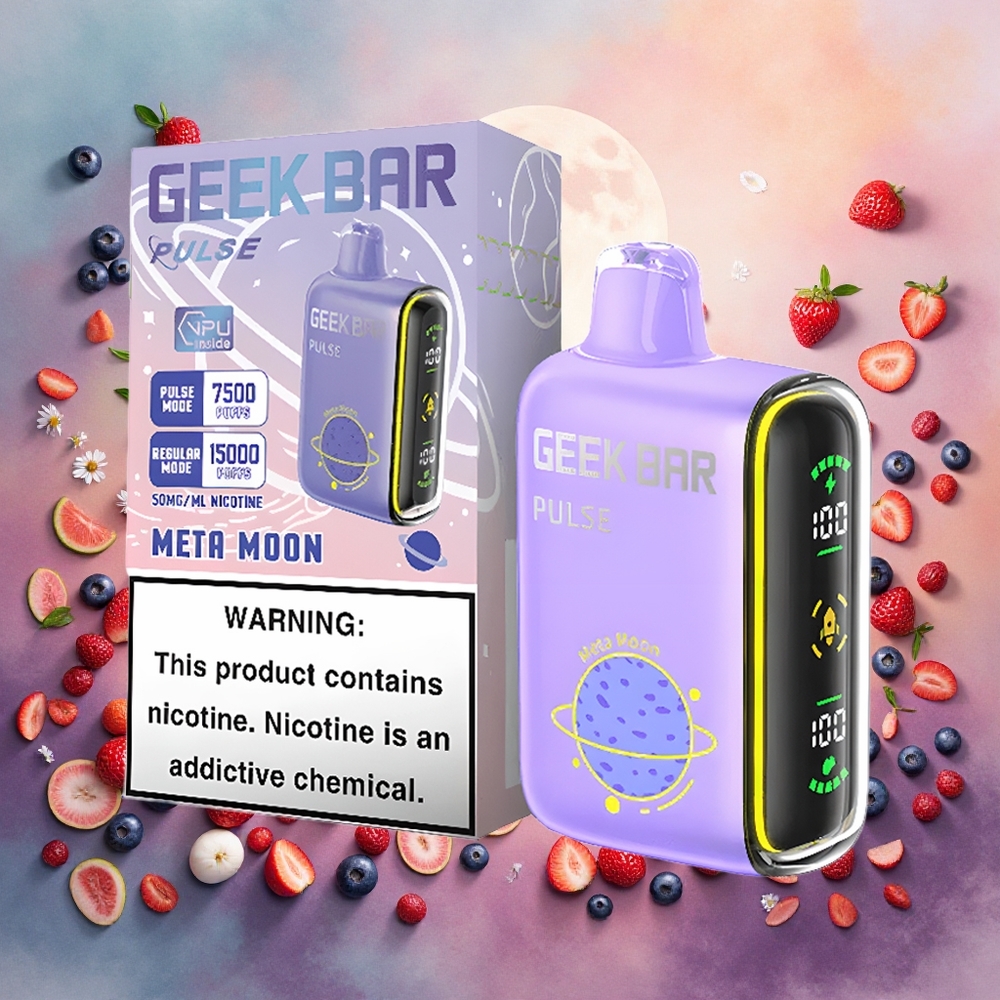 GEEK BAR Pulse 15000 Puffs Vape Planet Edition 16ML 5 USB-C atacado brasileiro
