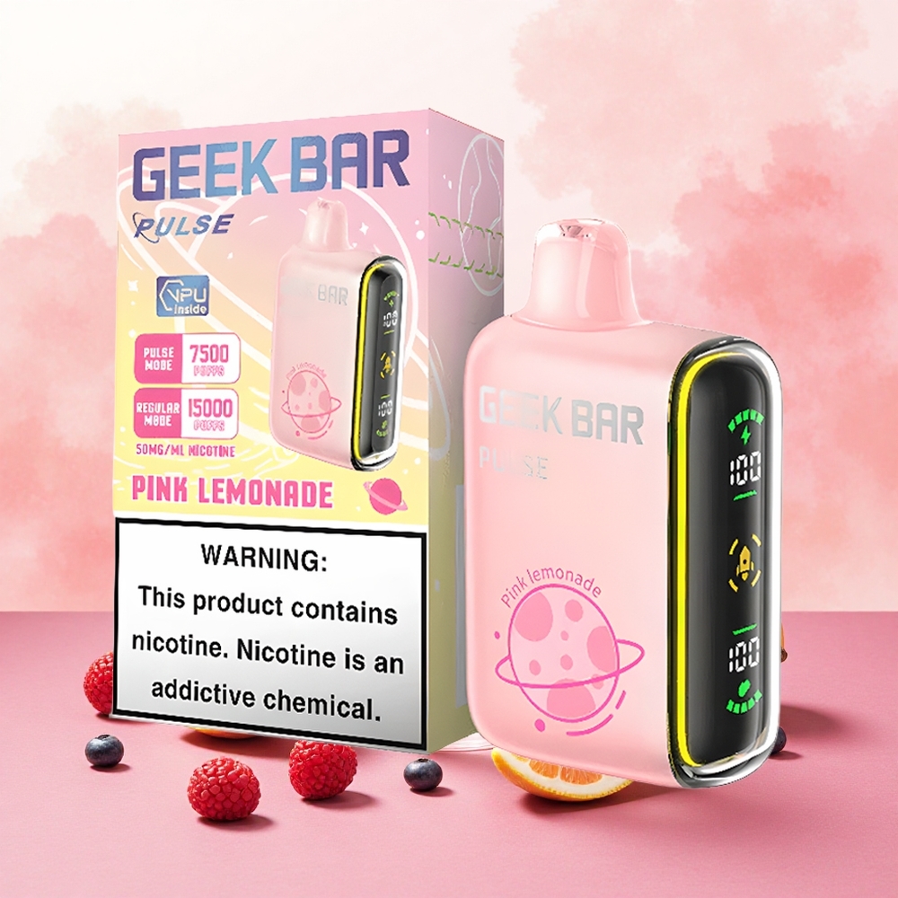 GEEK BAR Pulse 15000 Puffs Vape Planet Edition 16ML 5 USB-C atacado brasileiro