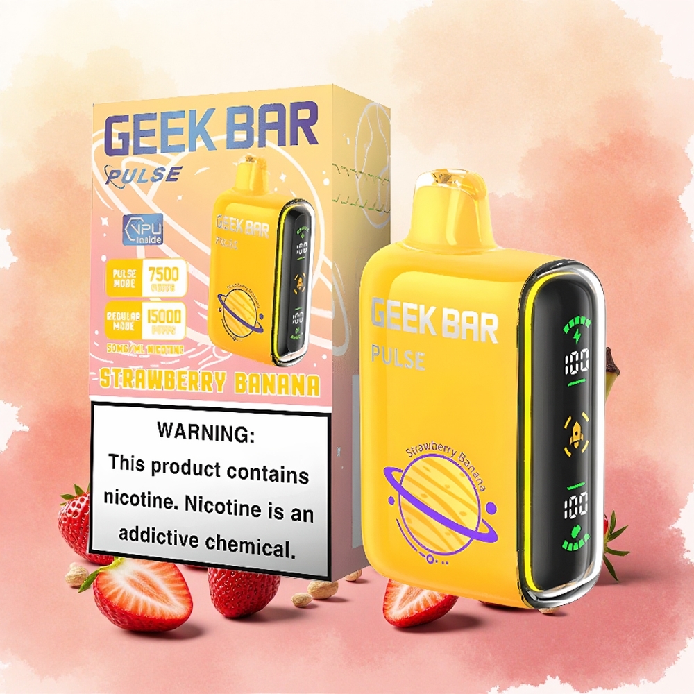 GEEK BAR Pulse 15000 Puffs Vape Planet Edition 16ML 5 USB-C atacado brasileiro