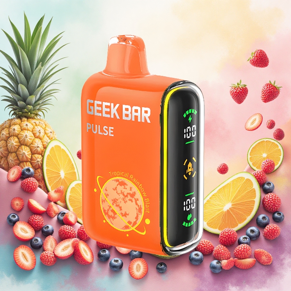 GEEK BAR Pulse 15000 Puffs Vape Planet Edition 16ML 5 USB-C atacado brasileiro