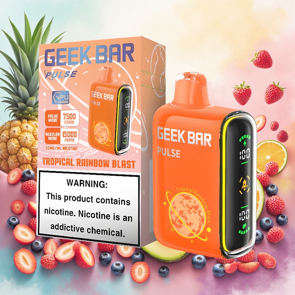 GEEK BAR Pulse 15000 Puffs Vape Planet Edition 16ML 5 USB-C atacado brasileiro