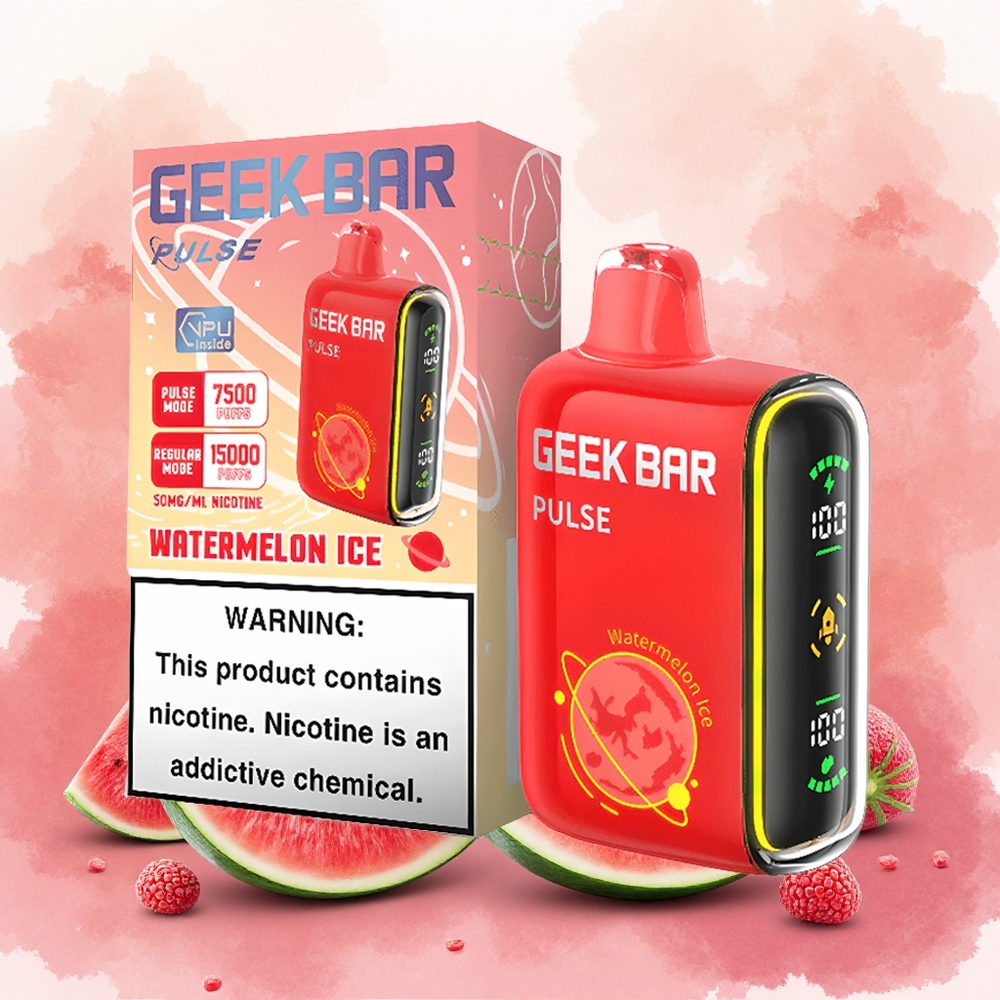 GEEK BAR Pulse 15000 Puffs Vape Planet Edition 16ML 5 USB-C atacado brasileiro