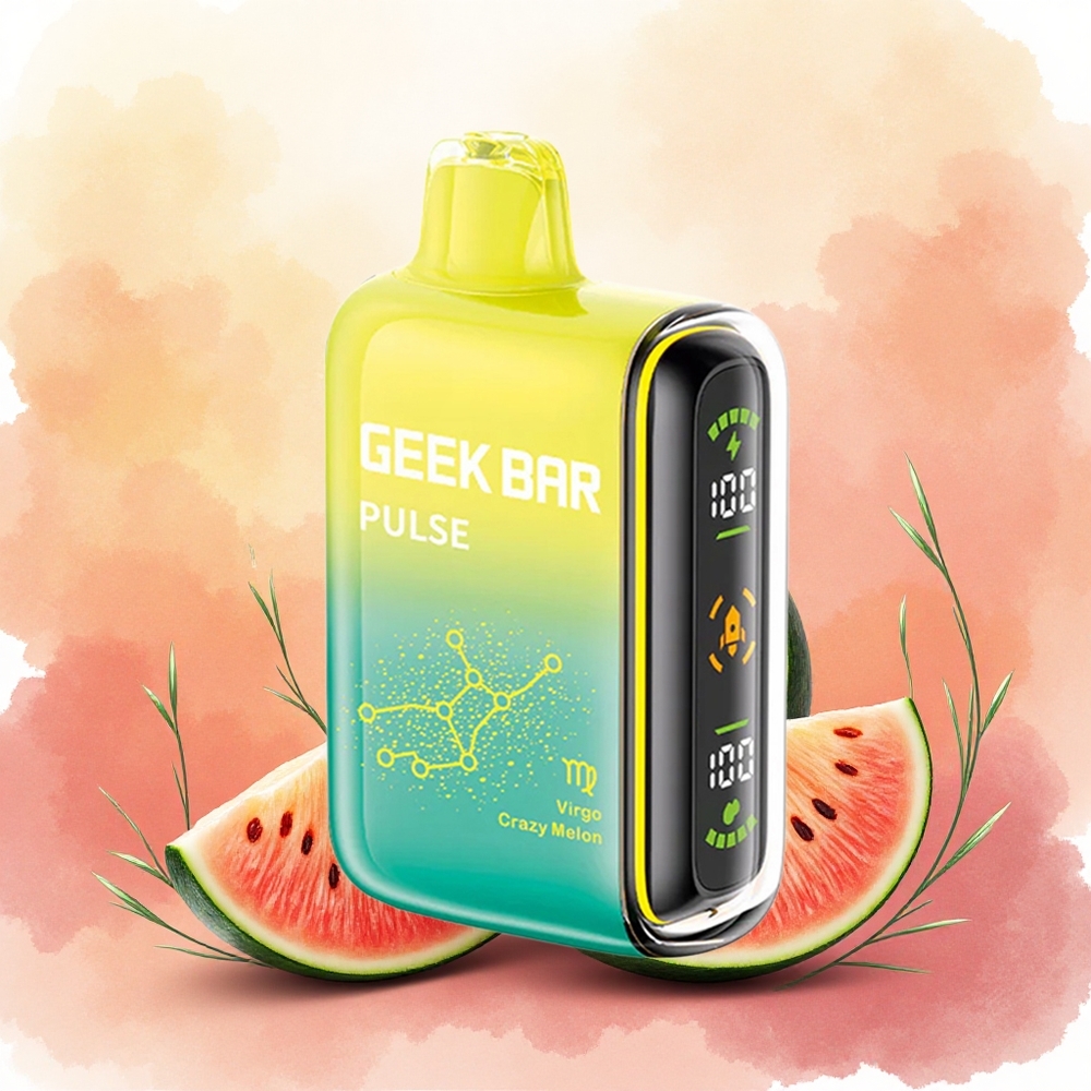 GEEK BAR Pulse 15000 Puffs Zodíaco Edição Atacado Brasileiro 16ML 5 USB-C