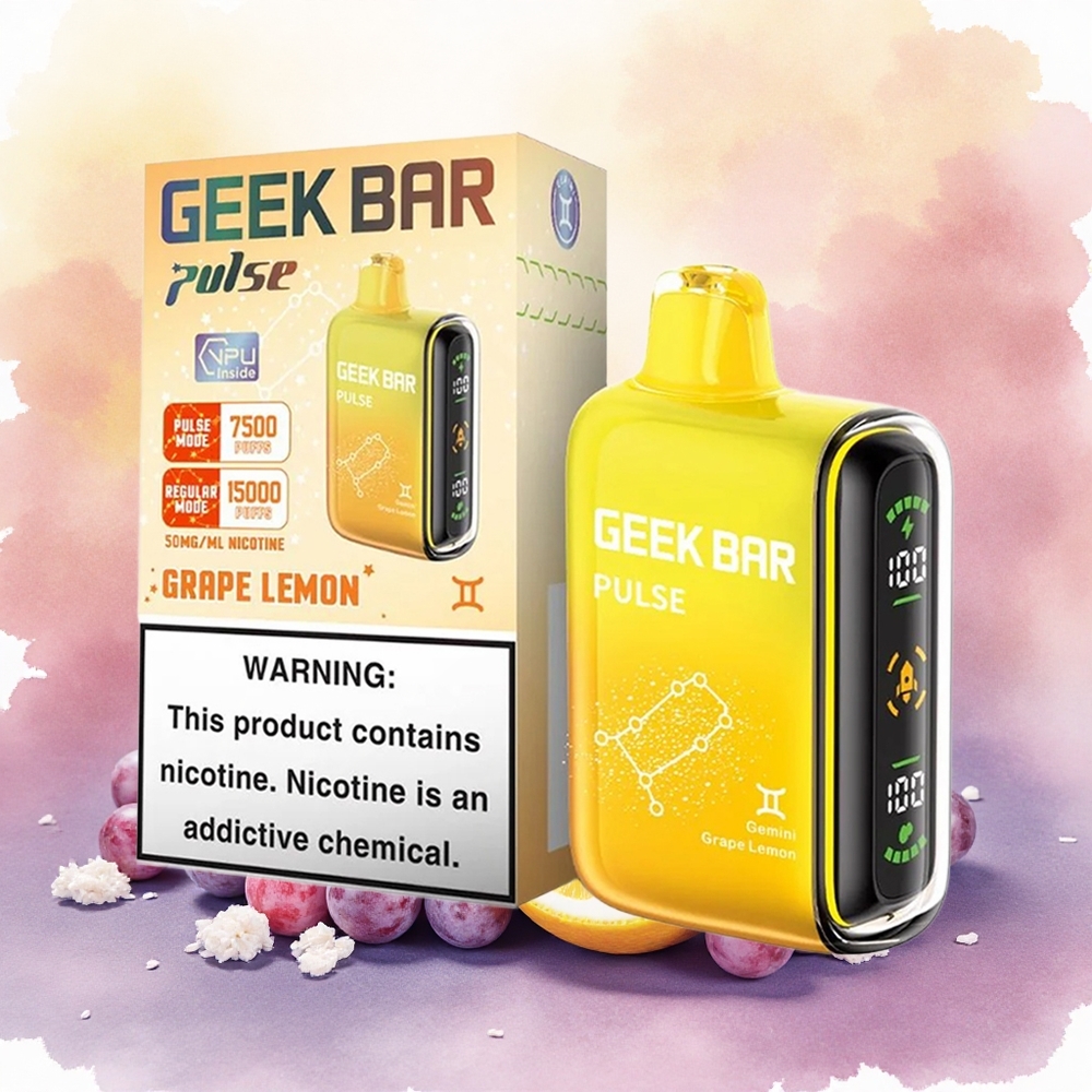 GEEK BAR Pulse 15000 Puffs Zodíaco Edição Atacado Brasileiro 16ML 5 USB-C