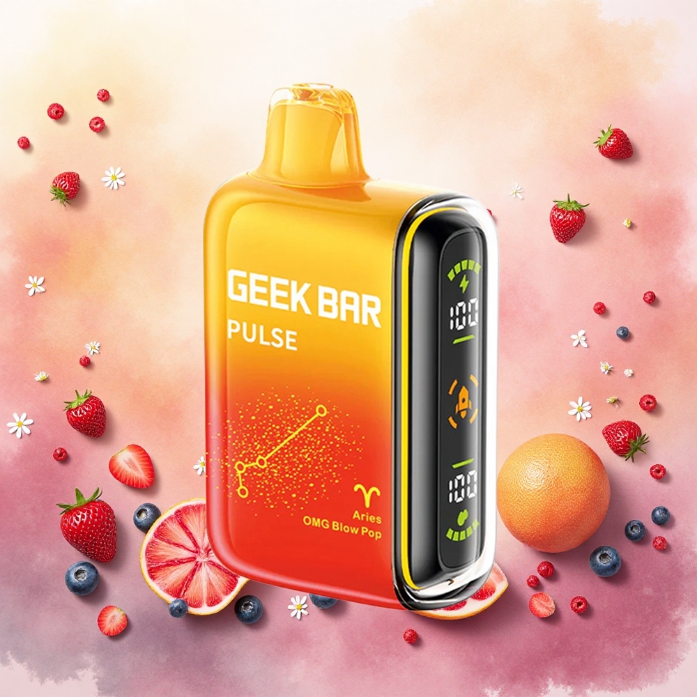 GEEK BAR Pulse 15000 Puffs Zodíaco Edição Atacado Brasileiro 16ML 5 USB-C