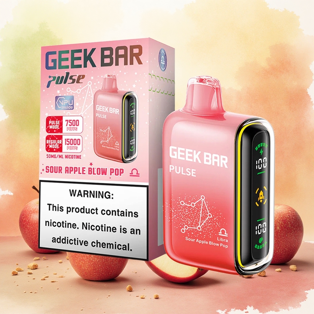 GEEK BAR Pulse 15000 Puffs Zodíaco Edição Atacado Brasileiro 16ML 5 USB-C