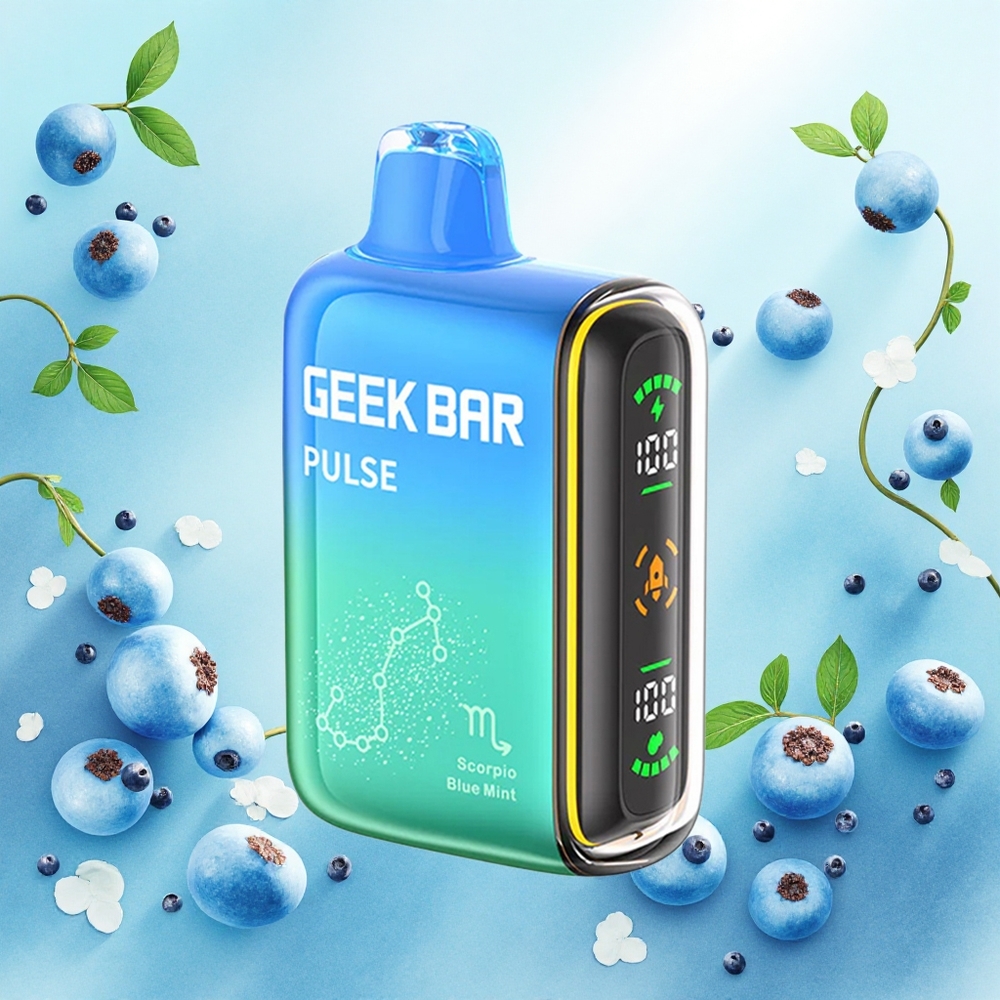 GEEK BAR Pulse 15000 Puffs Zodíaco Edição Atacado Brasileiro 16ML 5 USB-C