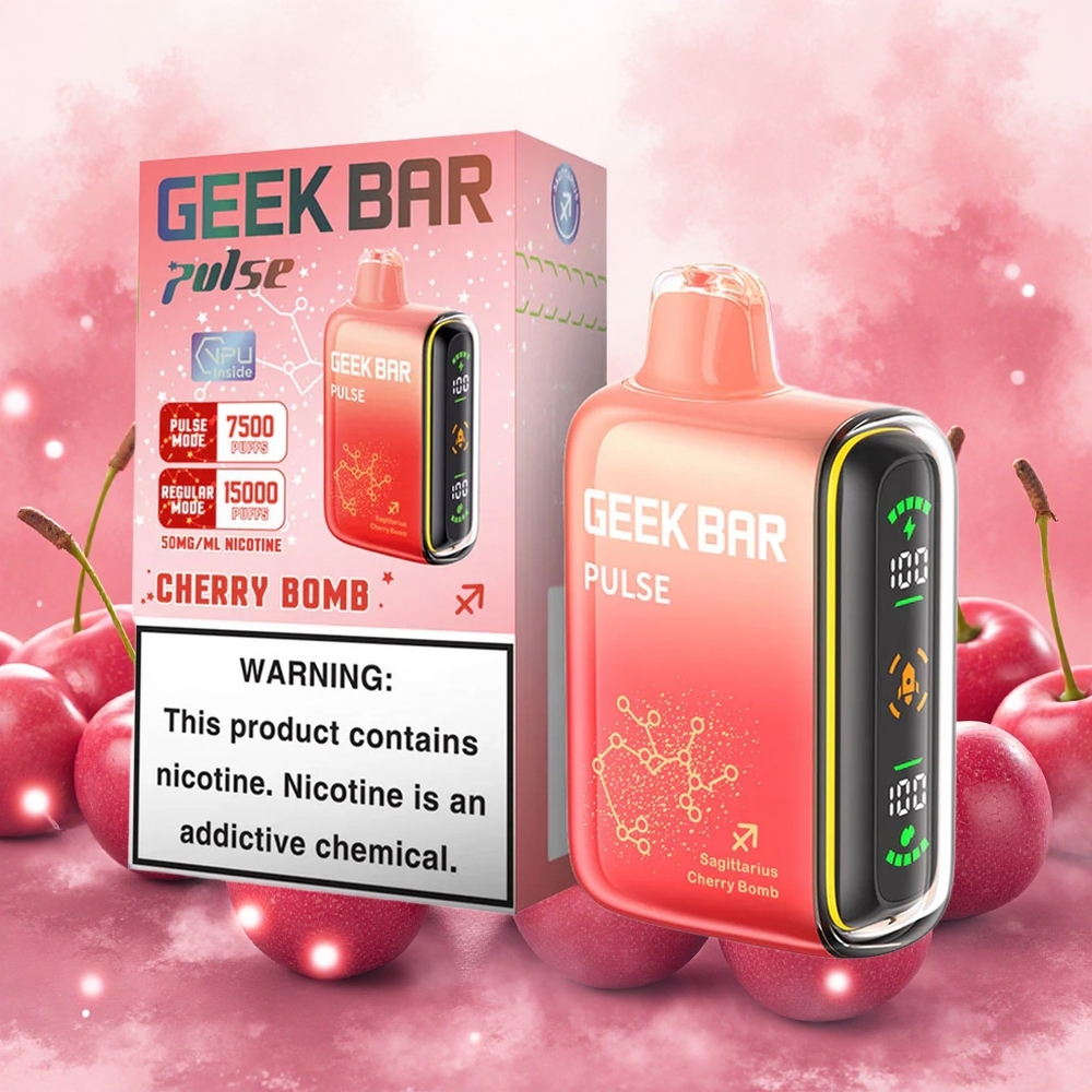 GEEK BAR Pulse 15000 Puffs Zodíaco Edição Atacado Brasileiro 16ML 5 USB-C