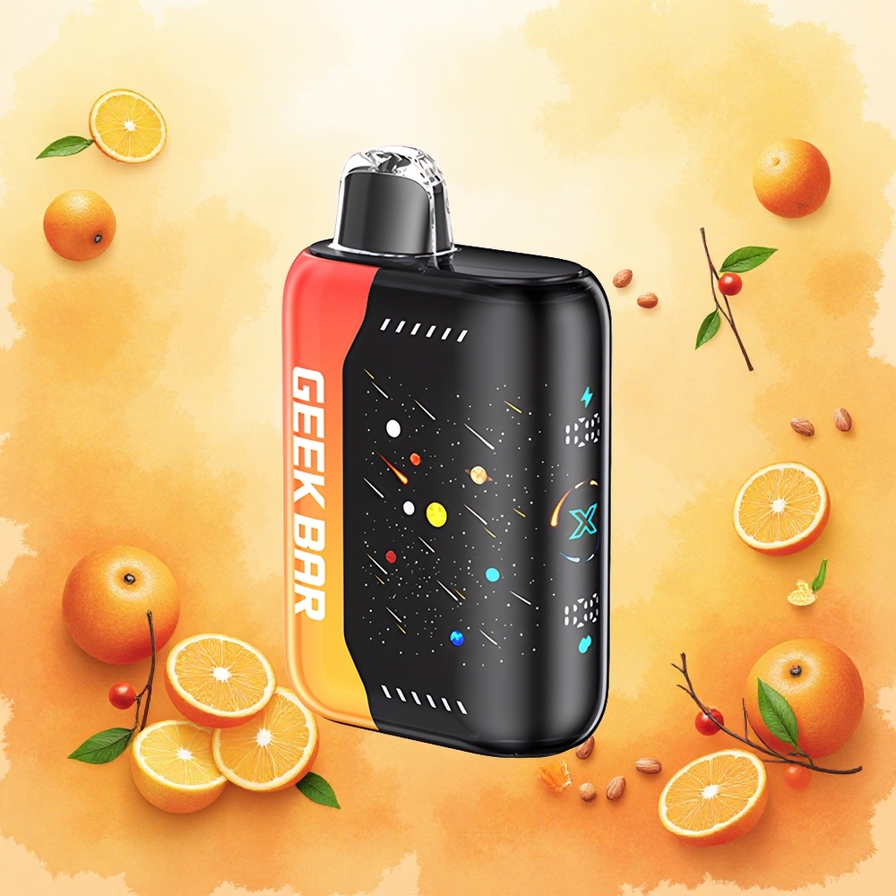 GEEK BAR Pulse X 42K Puffs Edição Meteoro Dragão Laranja atacado brasileiro