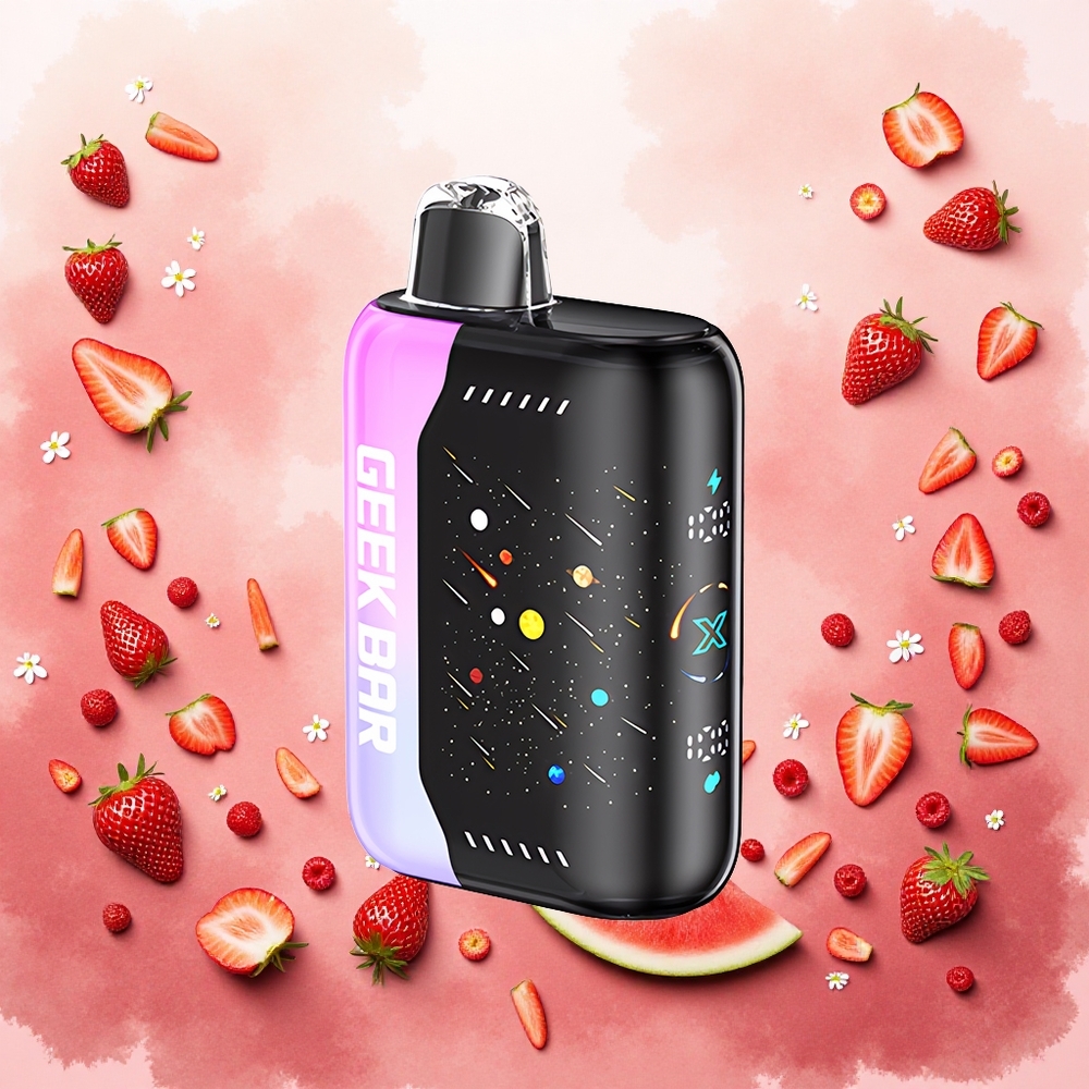 GEEK BAR Pulse X 42K Puffs Edição Meteoro Morango Melancia atacado brasileiro